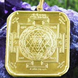 Gold Silver and Copper Plated Yantras in Singapore